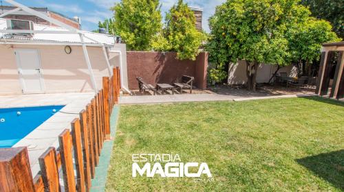 Jardín al aire libre en Quinta Montecaseros