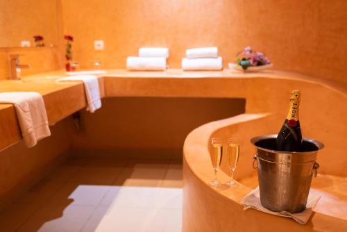 Phòng tắm tại Le Lodge des Almadies