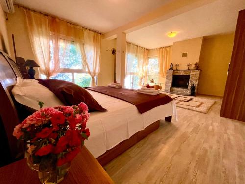 Ένα ή περισσότερα κρεβάτια σε δωμάτιο στο Holiday Home Viko