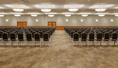 an empty room with rows of chairs in it at Fiesta Americana Reforma in Mexico City