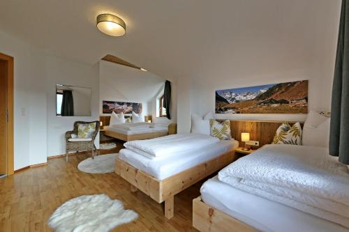 Voodi või voodid majutusasutuse Ferienhaus Gabriele mit gratis WLAN toas
