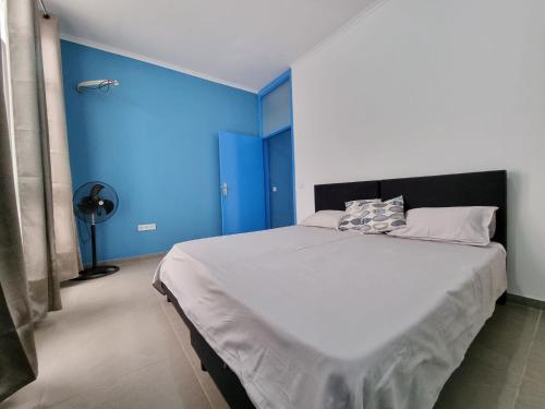 Giường trong phòng chung tại Appartement Cara do Mar