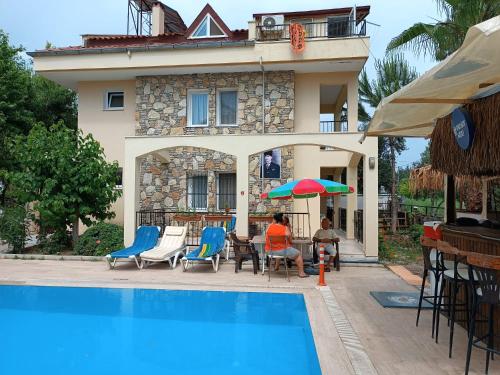 Πισίνα στο ή κοντά στο çileks apart otel