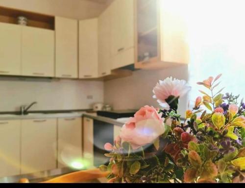 Dimora Damareにあるキッチンまたは簡易キッチン