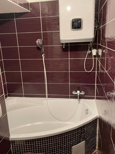Kylpyhuone majoituspaikassa Budapest Gellért Apartman
