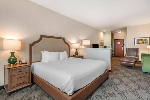 Postel nebo postele na pokoji v ubytování Best Western Premier Pasco Inn and Suites