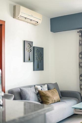 Гостиная зона в ARMONIA 408 APARTMENT IN GAZCUE
