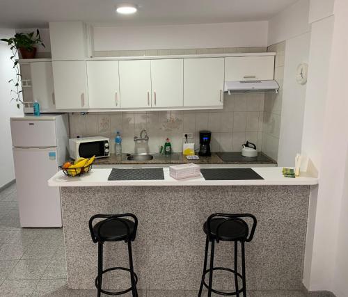 Kuchyň nebo kuchyňský kout v ubytování Vivienda Vacacional a 50 Metros de la Playa