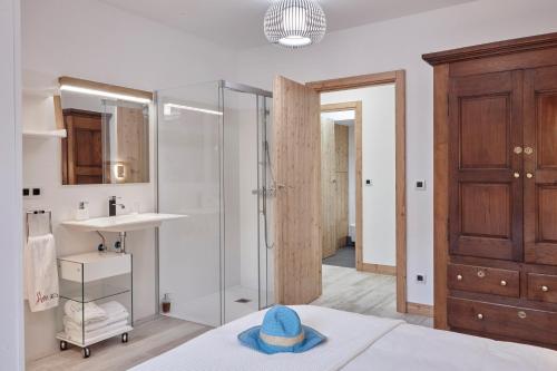 Koupelna v ubytování Apartamentos Ea Astei