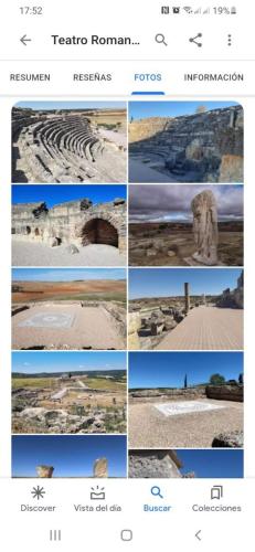 a collage of different pictures of different monuments at Casa Flor in Arcas