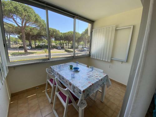 Studio cabine climatisé, plage à 2 pas, 4 couchages, parking privé - FR-1-250-193