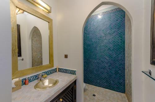 Koupelna v ubytování Residence Dar Lamia Marrakech