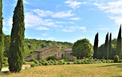 Nice Home In La-roque-sur-cze With Outdoor Swimming Pool And 3 Bedrooms
