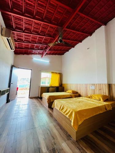 Katil atau katil-katil dalam bilik di Casa De Recurso