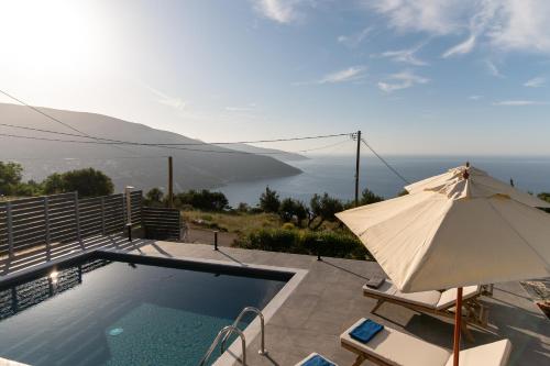 Paesaggio naturale nelle vicinanze della villa