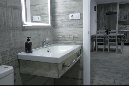Ett badrum på Villa la Parra