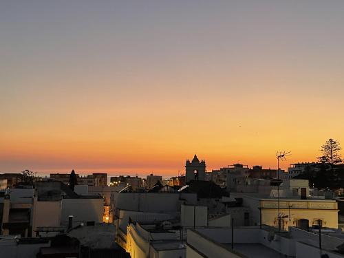 The sunrise or sunset as seen from Az apartmant or nearby