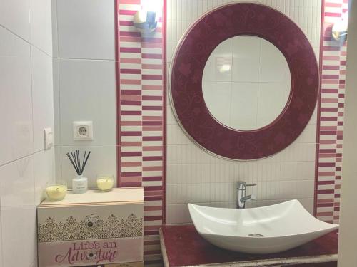 Phòng tắm tại Precioso apartamento castro Urdiales