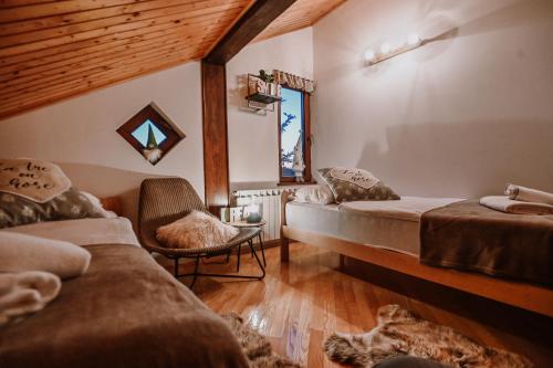 Postel nebo postele na pokoji v ubytování Casa Boho