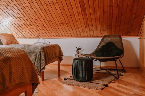 Postel nebo postele na pokoji v ubytování Casa Boho