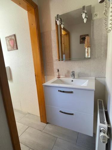 Koupelna v ubytování Le Chalet, chambres d hôtes, petit déjeuner inclus