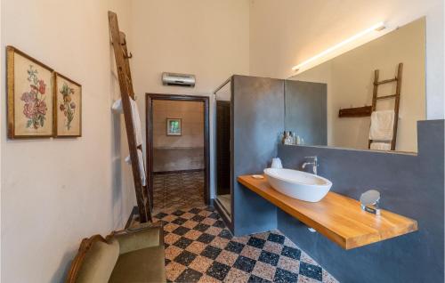 Ett badrum på Il Barco Degli Alidosio