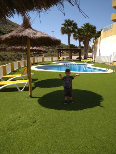 Děti v ubytování Cabo de Palos appartement Camelia