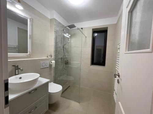 Bilik mandi di Iarca Inn