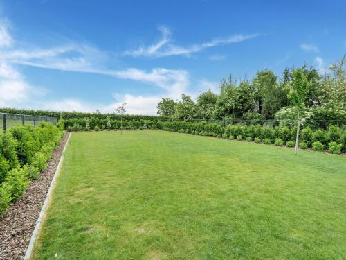 a large field of grass with trees and bushes at Spacious Family Holiday Home in Mont-de-l'Enclus