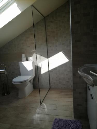 Ein Badezimmer in der Unterkunft Sobe Gondola Sotin