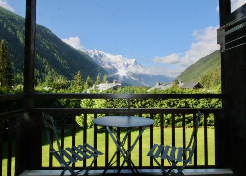studio vue sublime Monte Bianco