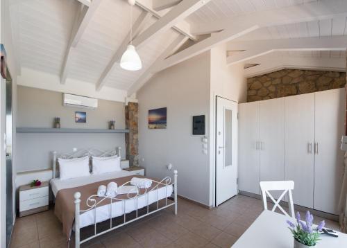 Posteľ alebo postele v izbe v ubytovaní Silencio Villas