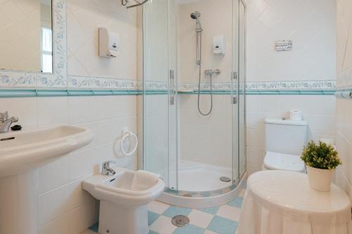 Phòng tắm tại La Solana Montañesa