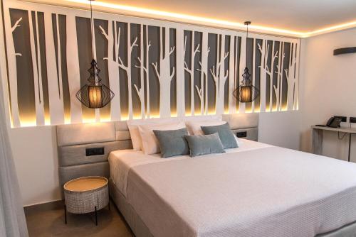 Säng eller sängar i ett rum på Kea Paradise