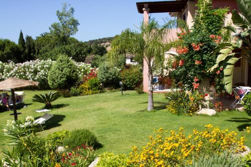 Κήπος έξω από το Hotel Mariposas