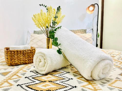 Letto o letti in una camera di Amancio's Balai - Near the Airport, City Center!