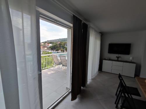 Balkoni atau teres di Apartmani Rak