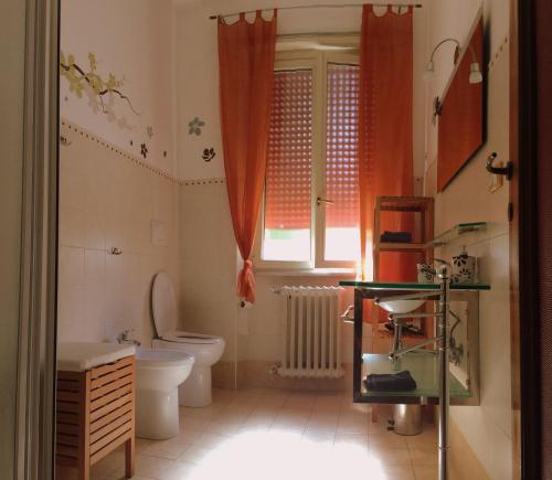 Koupelna v ubytování B&B Borgomarino