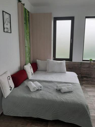 Katil atau katil-katil dalam bilik di Accent House
