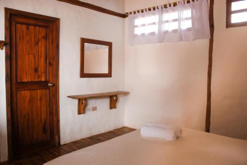 Koupelna v ubytování Ayampe Guest House
