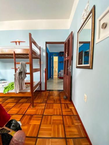 Refugio Hostel Fortalezaにあるベッド