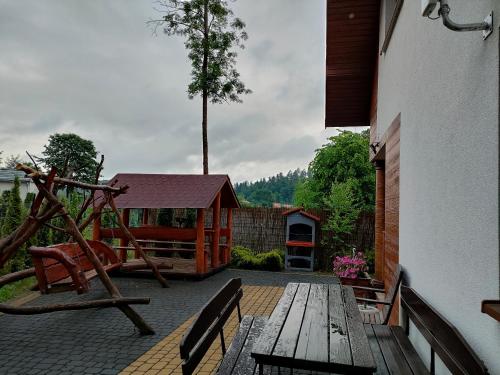 Kawasan permainan kanak-kanak di Domki i Pokoje u Borsa