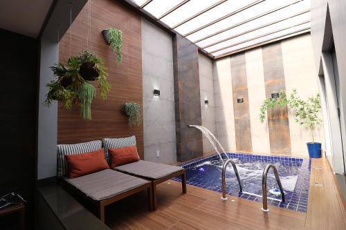 Гостиная зона в Exótico Prime Motel