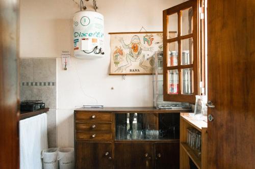 Nhà bếp/bếp nhỏ tại Trotamundos hostel Salta