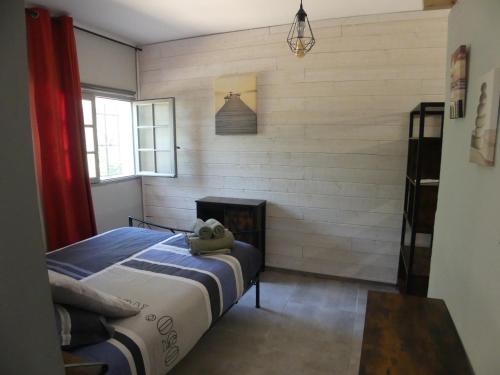 Posteľ alebo postele v izbe v ubytovaní villa saint aygulf