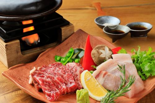 Makanan di atau berdekatan ryokan
