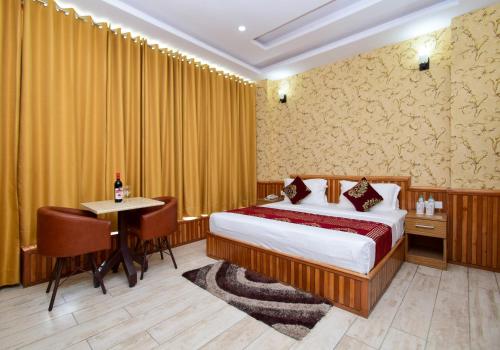 Ένα ή περισσότερα κρεβάτια σε δωμάτιο στο Hotel Valley View - BEST For Family Vacations-Conference-MICE Events