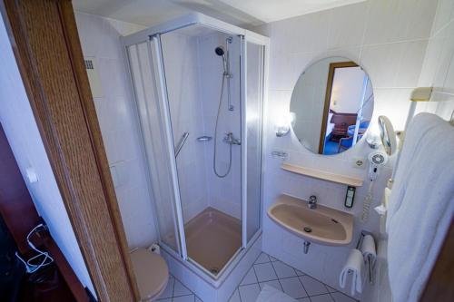 Ένα μπάνιο στο Hotel Hegenbarths
