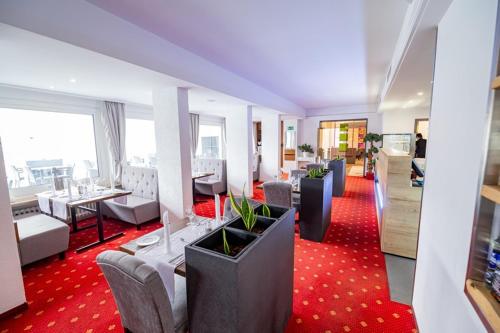 Χώρος καθιστικού στο Hotel Hegenbarths