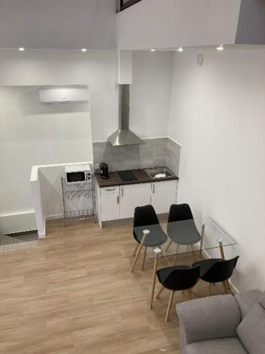 Kuchyň nebo kuchyňský kout v ubytování Villas Camargo.suites